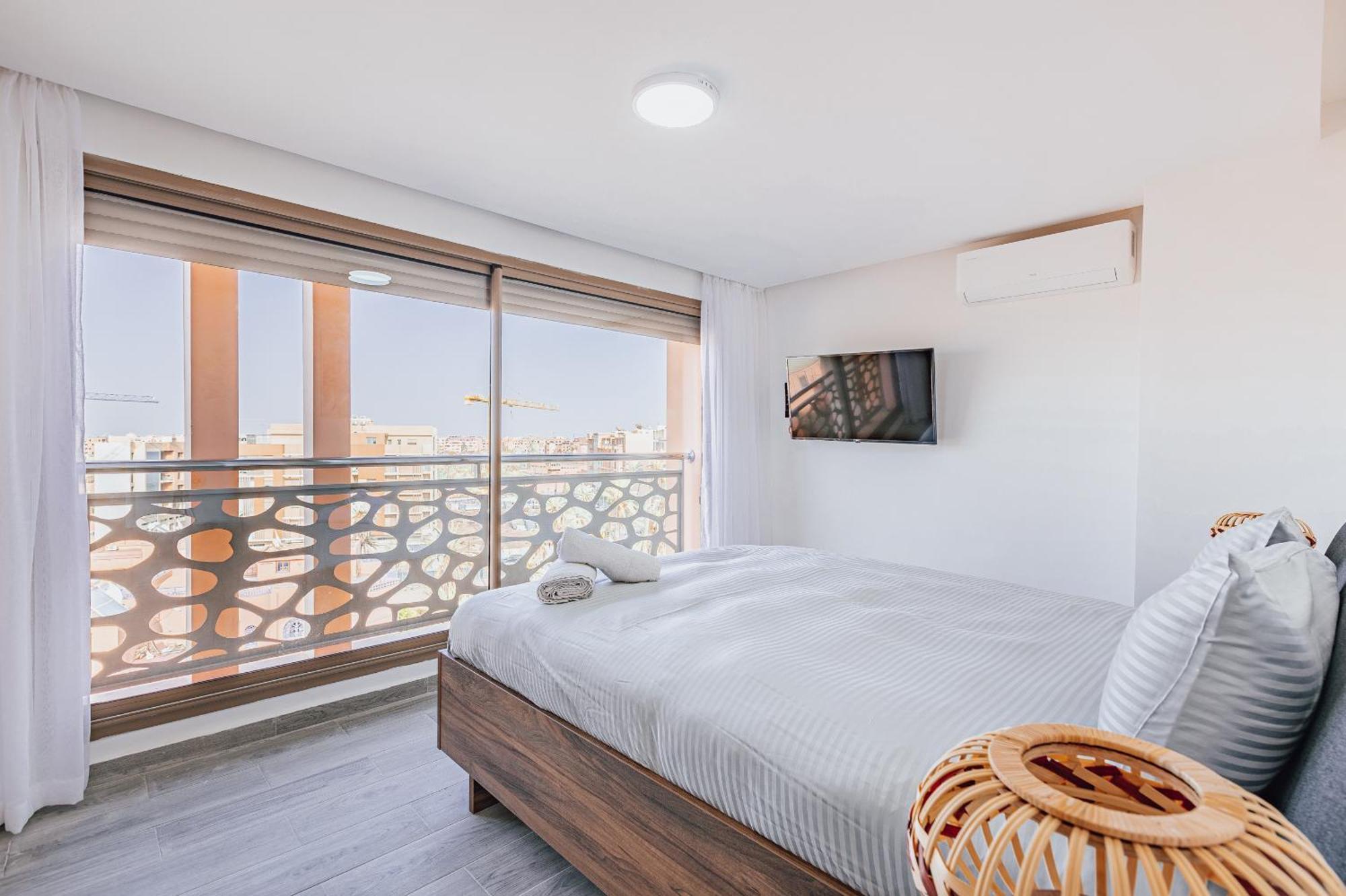 Migdal Gueliz Apart Hotel Марракеш Экстерьер фото